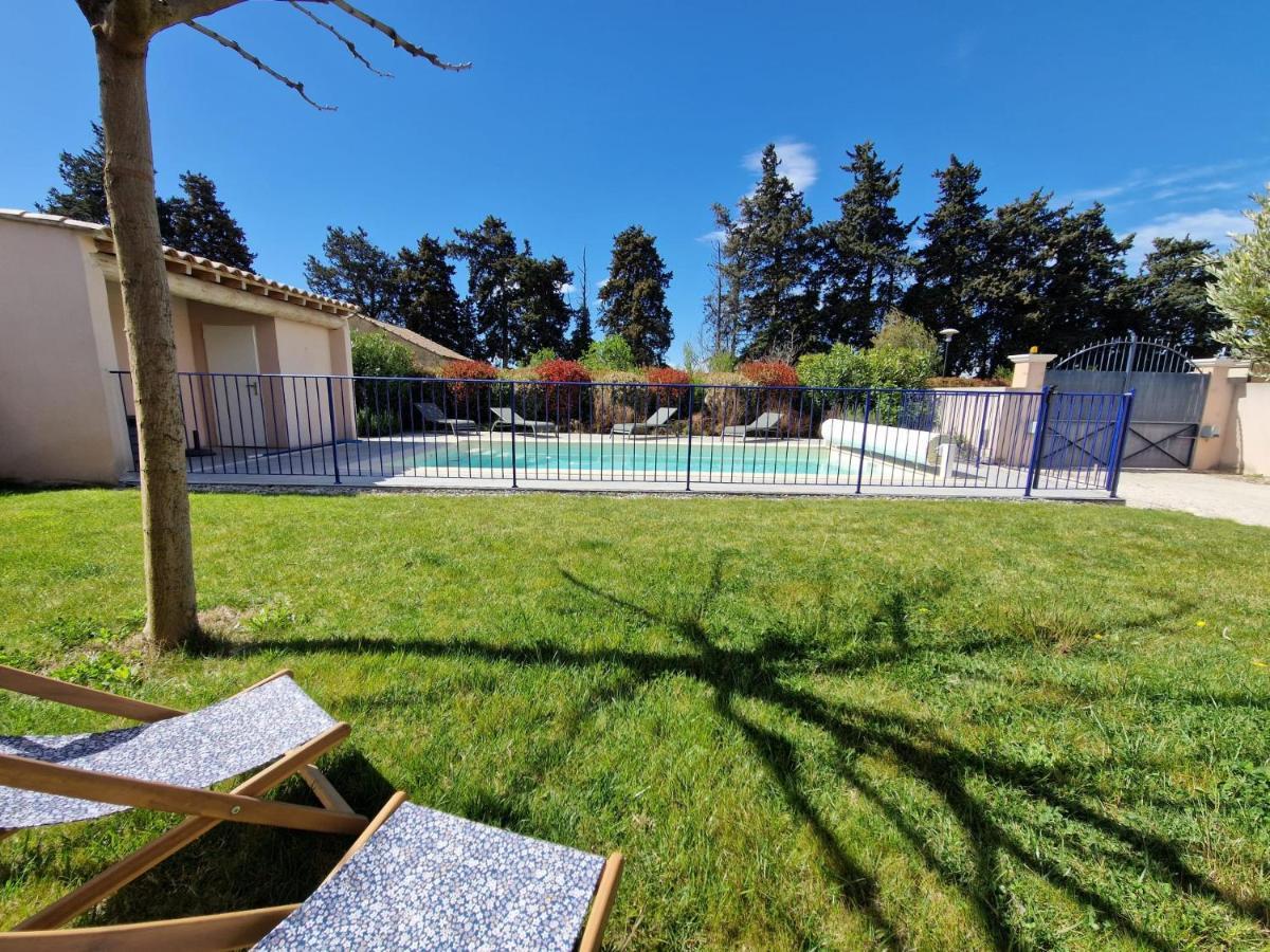 La Villa Bleue Saumane-de-Vaucluse Extérieur photo